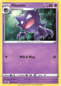 Haunter 56/198 SWSH Chilling Reign Uncommon Pokemon Card TCG Near Mint