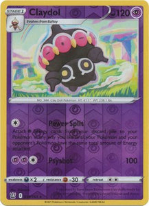 Claydol 58/163 SWSH Battle Styles Reverse Holo Rare Pokemon Card TCG
