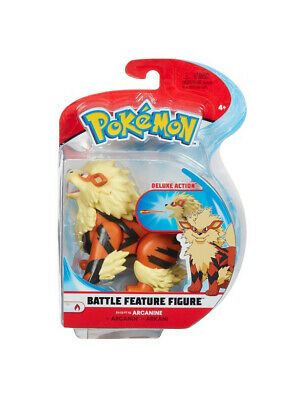 Arcanine Pokemon Battle Figure Feature Toy Deluxe Action Collection 11cm