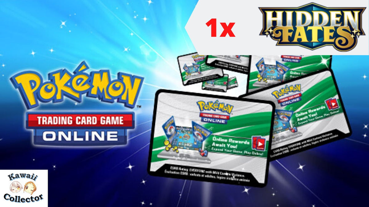 Hidden Fates Pokemon TCG Online Code x1 – Kawaii Collector