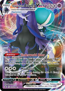 Shadow Rider Calyrex VMAX 75/198 SWSH Chilling Reign Ultra Rare Pokemon Card TCG Near Mint