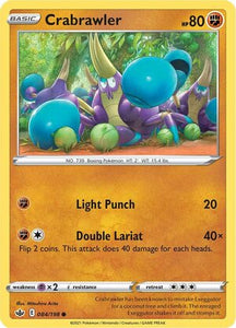 Crabrawler 84/198 SWSH Chilling Reign Common Pokemon Card TCG Near Mint