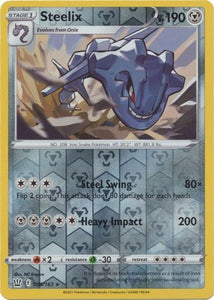 Steelix 99/163 SWSH Battle Styles Reverse Holo Rare Pokemon Card TCG