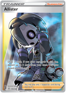 Allister 179/185 Vivid Voltage Full Art Holo Ultra Rare Pokemon Card TCG Near Mint