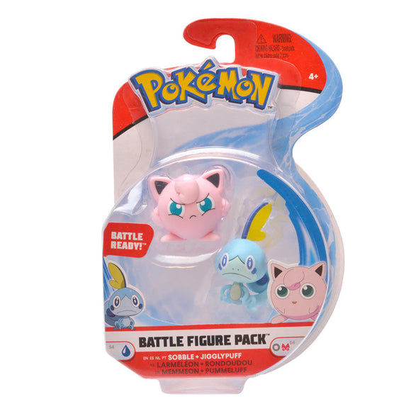 Pokemon Battle Figure Pack - Sobble and Jigglypuff sealed