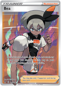 Bea 180/185 Vivid Voltage Full Art Holo Ultra Rare Pokemon Card TCG Near Mint