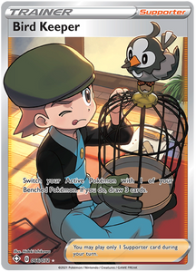 Bird Keeper 66/72 Shining Fates Full Art Ultra Rare Pokemon Card TCG Near Mint
