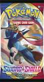 Sword and Shield Base Set Booster Pack x 1 - Pokemon TCG - Sword and Shield