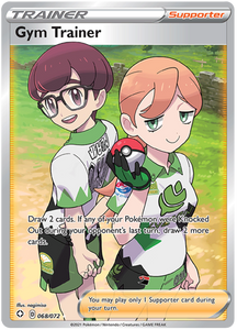 Gym Trainer 68/72 Shining Fates Full Art Ultra Rare Pokemon Card TCG Near Mint