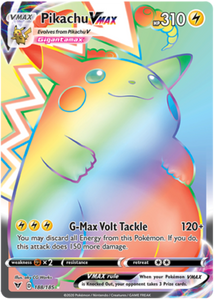 Pikachu VMAX 188/185 Vivid Voltage Full Art Holo Hyper Rare Pokemon Card TCG Near Mint
