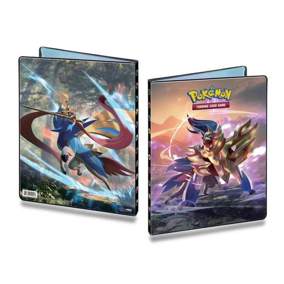 Pokemon TCG Sword & Shield Portfolio 9PKT Folder - UltraPro - Zacian & Zamazenta