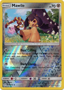 Mawile 140/236 SM Cosmic Eclipse Reverse Holo Uncommon Pokemon Card TCG - Kawaii Collector