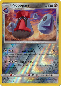 Probopass 141/236 SM Cosmic Eclipse Reverse Holo Uncommon Pokemon Card TCG - Kawaii Collector