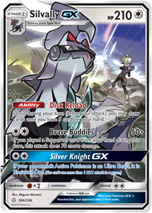 Silvally GX 184/236 SM Cosmic Eclipse Holo Ultra Rare Pokemon Card TCG - Kawaii Collector