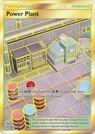 Power Plant 269/236 SM Cosmic Eclipse Holo Secret Rare Full Art Pokemon Card TCG - Kawaii Collector