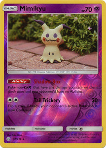 Mimikyu 97/236 SM Cosmic Eclipse Reverse Holo Rare Pokemon Card TCG - Kawaii Collector