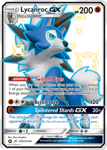 Lycanroc GX SV67/SV94 SM Hidden Fates Holo Full Art Shiny Ultra Rare Pokemon Card TCG - Kawaii Collector