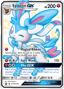 Sylveon GX SV76/SV94 SM Hidden Fates Holo Full Art Shiny Ultra Rare Pokemon Card TCG - Kawaii Collector