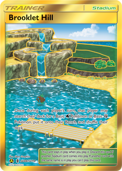 Brooklet Hill SV88/SV94 SM Hidden Fates Holo Full Art Shiny Secret Rare Pokemon Card  TCG - Kawaii Collector