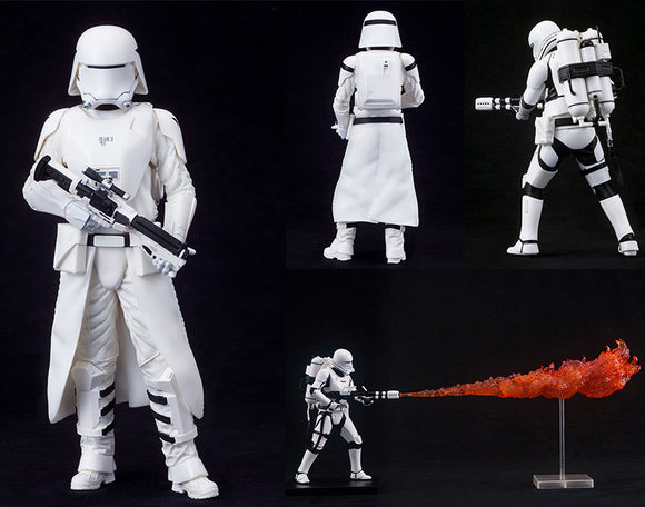 STAR WARS THE FORCE AWAKENS First Order Snowtrooper & Flametrooper ArtFX+ Statue - Kawaii Collector