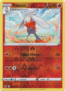 pokemon set with 202 cards Raboot 32/202 Sword & Shield Base Set Reverse Holo Uncommon Pokemon Ca – Kawaii Collector