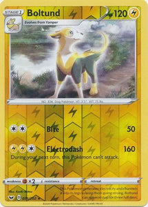 Boltund 76/202 Sword and Shield Base Set Reverse Holo Rare Pokemon Car Kawaii Collector Boltund 76/202 Sword and Shield Base Set Reverse Holo Rare Pokemon Car Kawaii Collector