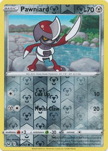 Pawniard 133/202 SWSH Base Set Reverse Holo Common Pokemon Card TCG Kawaii Collector Australia