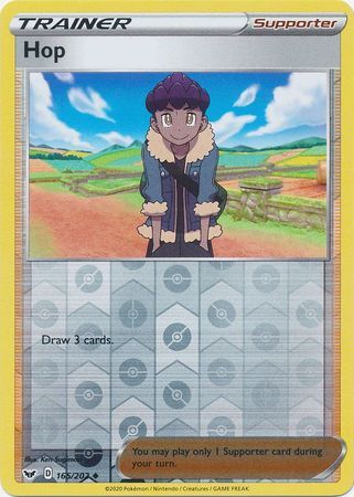 Hop 165/202 Sword and Shield Base Set Reverse Holo Uncommon Trainer Po – Kawaii Collector