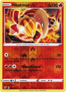 pokemon card heatmor Heatmor 34/192 SWSH Rebel Clash Reverse Holo Uncommon Pokemon Card TCG – Kawaii Collector