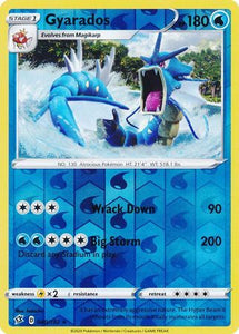 rebel clash sword and shield single cards kawaii collector australia Gyarados 40/192 SWSH Rebel Clash Reverse Holo Rare Pokemon Card TCG