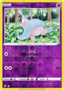 Hatenna 83/192 SWSH Rebel Clash Reverse Holo Common Pokemon Card TCG – Kawaii Collector