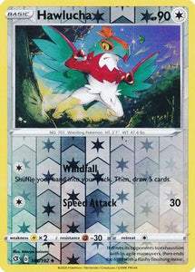 rebel clash sword and shield single cards kawaii collector australia Hawlucha 148/192 SWSH Rebel Clash Reverse Holo Uncommon Pokemon Card TCG