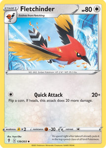 Fletchinder 139/203 SWSH Evolving Skies Uncommon Pokemon Card TCG Near Mint