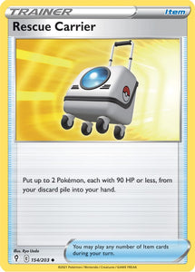 Rescue Carrier 154/203 SWSH Evolving Skies Uncommon Pokemon Card TCG Near Mint