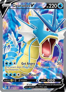 Gyarados V 171/203 SWSH Evolving Skies Full Art Holo Ultra Rare Pokemon Card TCG Near Mint  