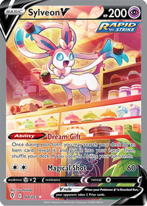 Sylveon V 184/203 SWSH Evolving Skies Full Art Holo Ultra Rare Pokemon Card TCG Near Mint