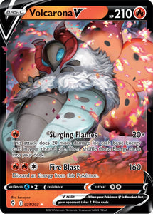 Volcarona V 21/203 SWSH Evolving Skies Ultra Rare Pokemon Card TCG Near Mint