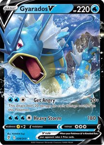 Gyrados V 28/203 SWSH Evolving Skies Ultra Rare Pokemon Card TCG Near Mint