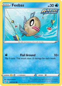 Feebas 37/203 SWSH Evolving Skies Common Pokemon Card TCG Near Mint