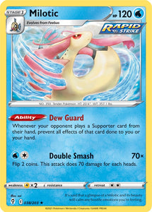 Milotic 38/203 SWSH Evolving Skies Rare Pokemon Card TCG Near Mint