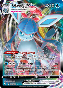 Glaceon VMAX 41/203 SWSH Evolving Skies Ultra Rare Pokemon Card TCG Near Mint