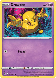 Drowzee 61/203 SWSH Evolving Skies Common Pokemon Card TCG Near Mint