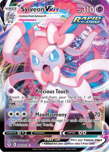 Sylveon VMAX 75/203 SWSH Evolving Skies Ultra Rare Pokemon Card TCG Near Mint