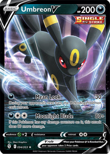 Umbreon V 94/203 SWSH Evolving Skies Ultra Rare Pokemon Card TCG Near Mint