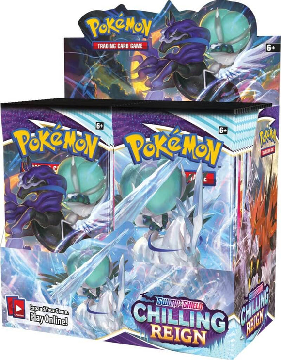 Chilling Reign Booster Box (x36 Packs) - Pokemon TCG Sword and Shield