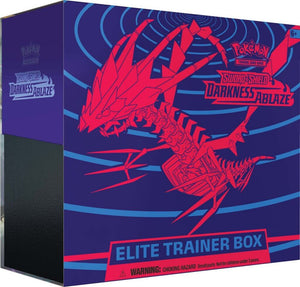 Darkness Ablaze Elite Trainer Box - Pokemon TCG Sword and Shield box
