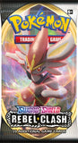 Rebel Clash Booster Pack x 4 - POKÉMON TCG Sword and Shield - Pre Order kawaii collector australia cinderace