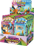 Vivid Voltage Theme Deck Sealed Case x8 (x4 Charizard & x4 Drednaw) POKEMON TCG Sword and Shield