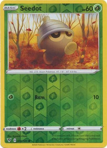 Seedot 10/185 Vivid Voltage Reverse Holo Common Pokemon Card TCG Near Mint