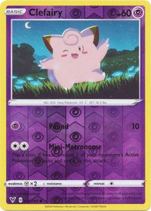 Clefairy 63/185 Vivid Voltage Reverse Holo Common Pokemon Card TCG Near Mint